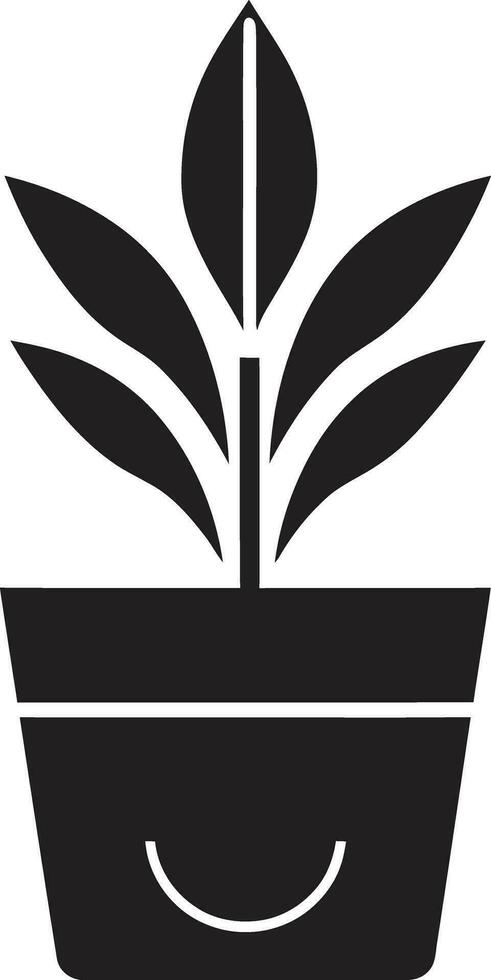fotosintético orgullo planta emblema diseño naturalezas paleta icónico planta vector