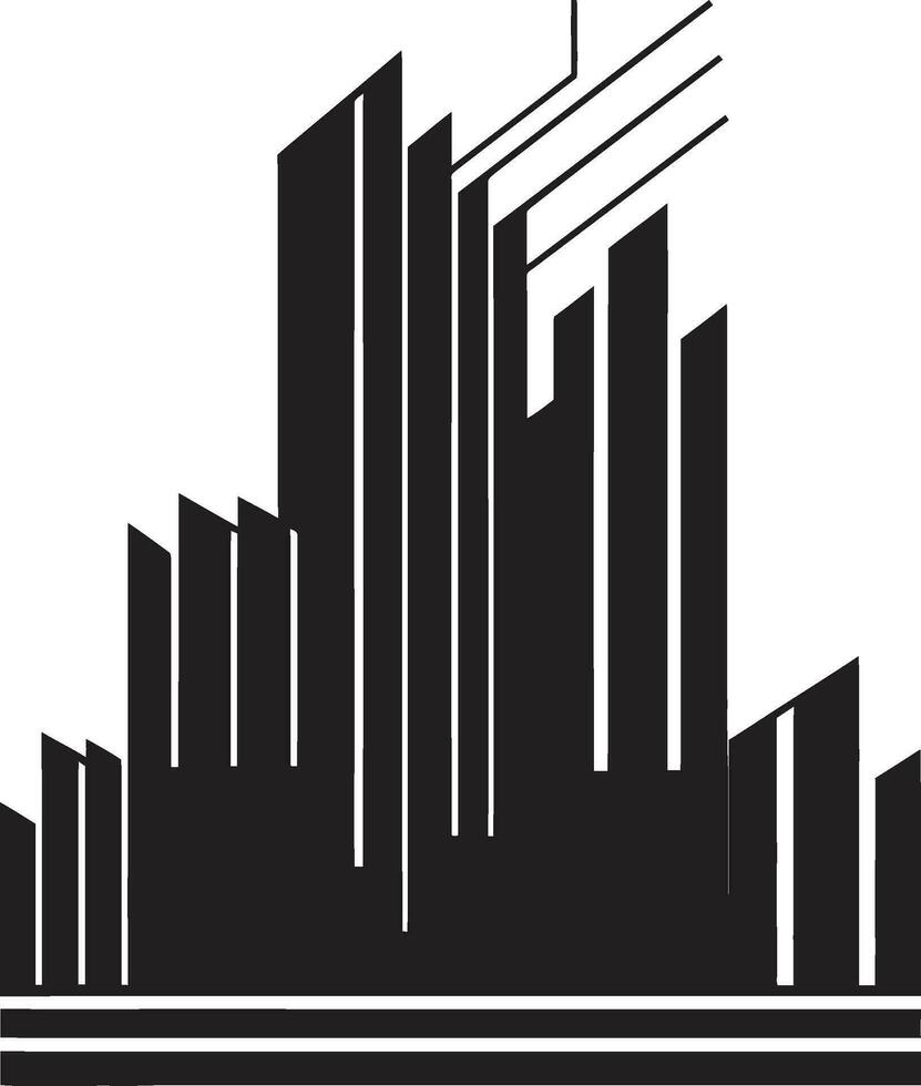 élite fincas logo vector real inmuebles urbano utopía inmuebles emblema diseño