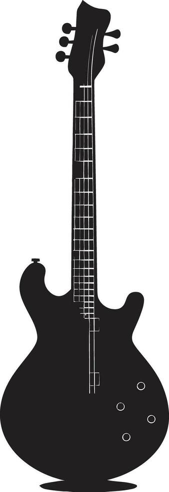 vibrante versos guitarra logo vector Arte melódico mosaico guitarra icono diseño icono