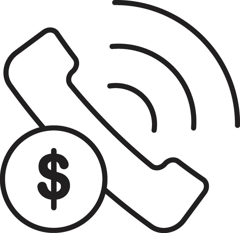 Phone call icon. Phone icon vector