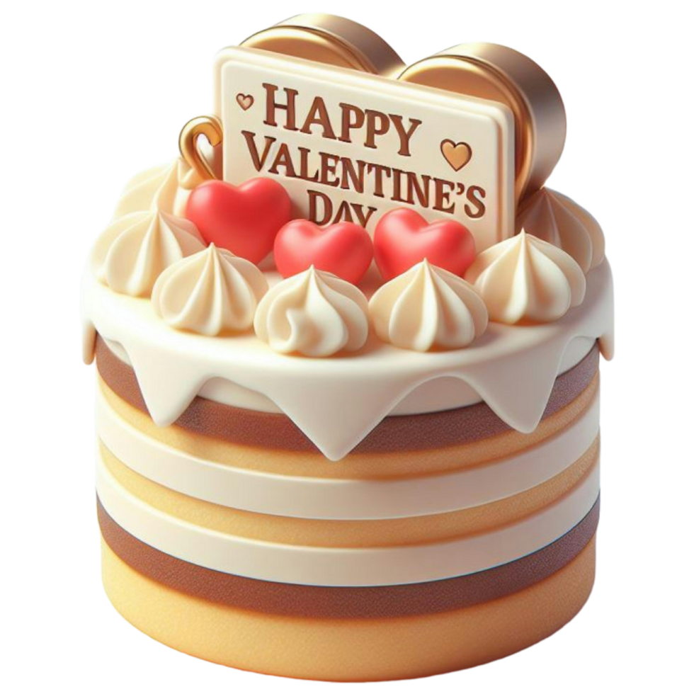 bellissimo San Valentino giorno torta png