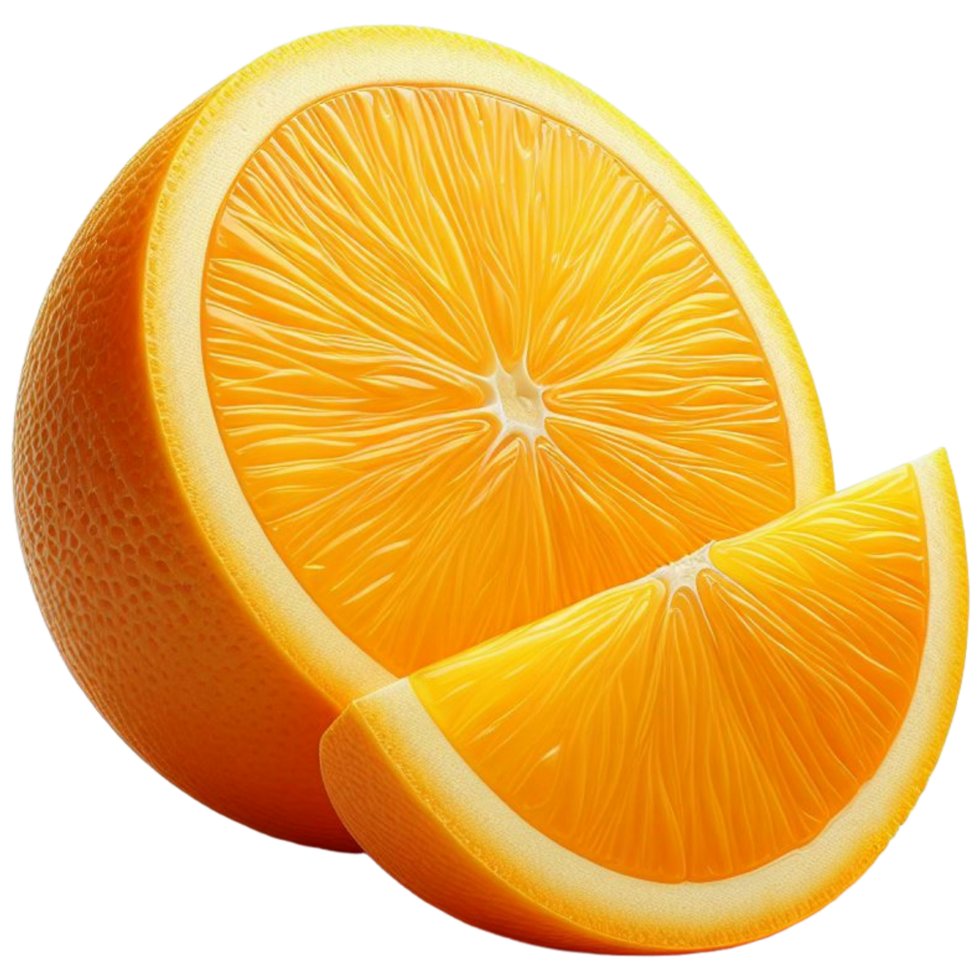 Fresh and sweet orange fruit png
