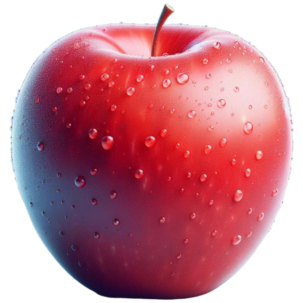 Fresh and sweet red apples png