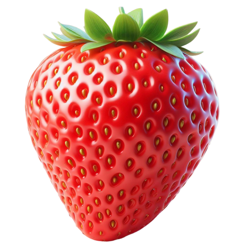 Fresh and sweet red strawberries png