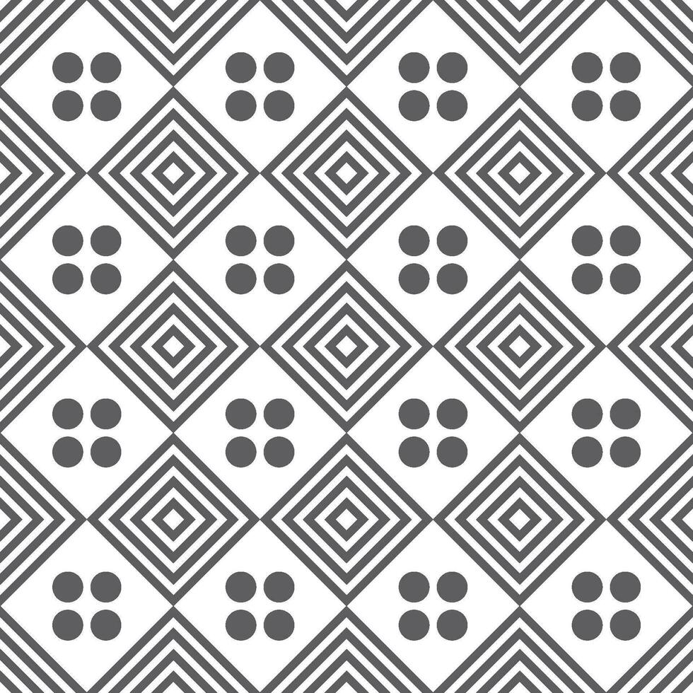 Seamless geometric pattern in a modern style vector