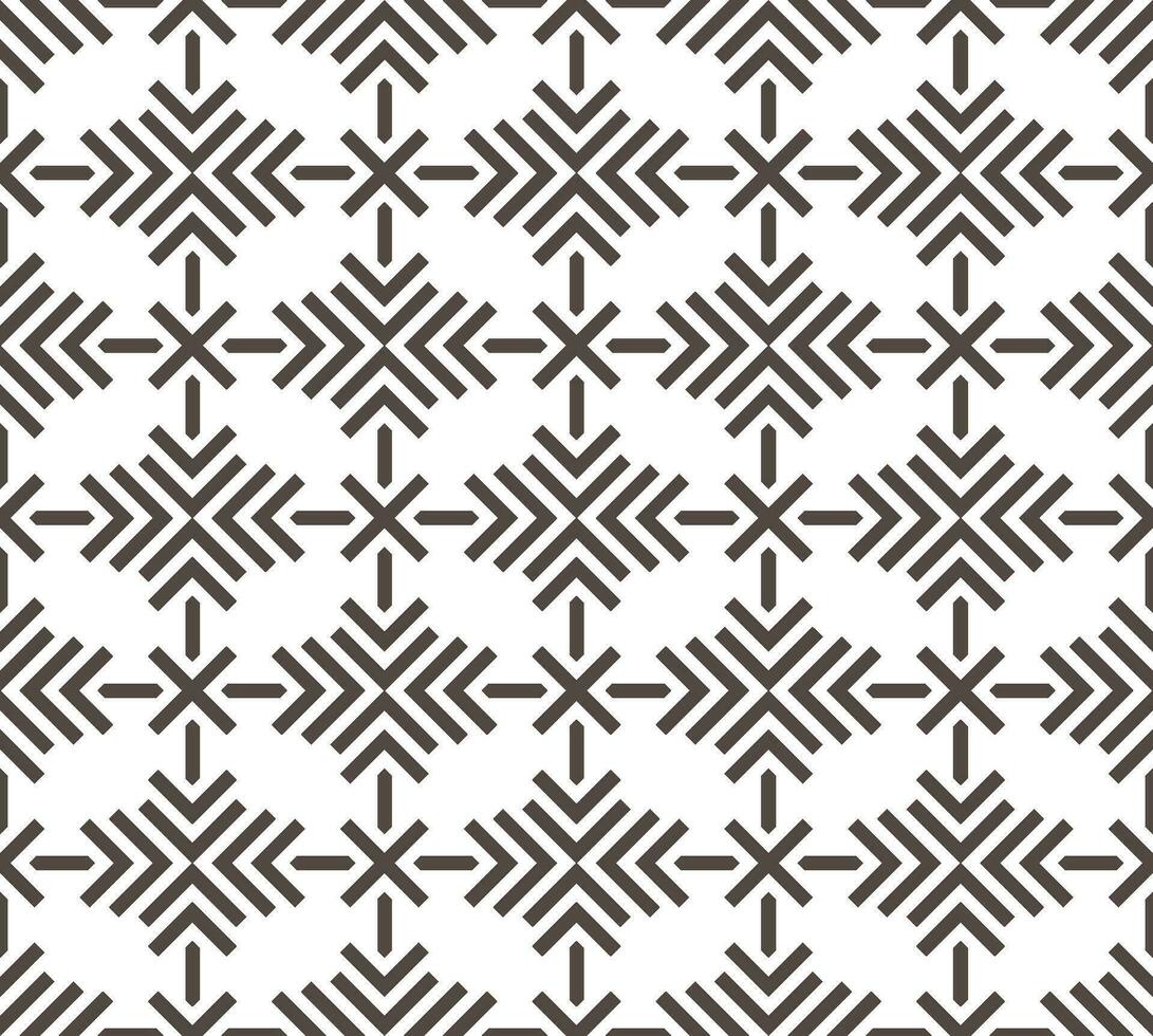 Seamless geometric pattern in a modern style vector