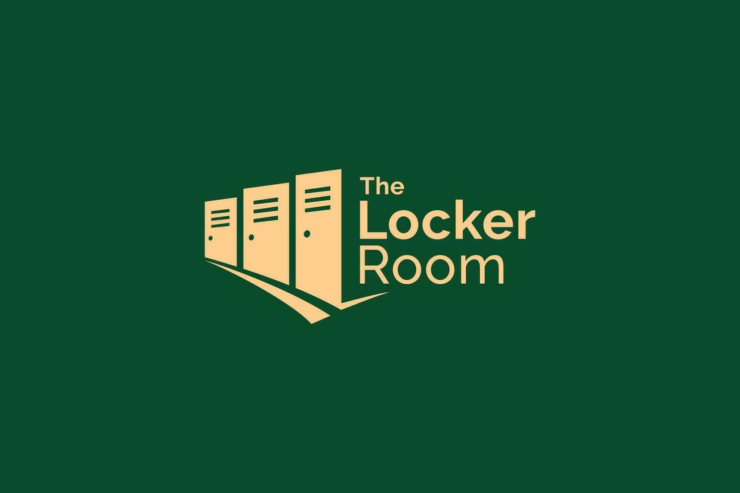 The locker room or storage modern logo vector design for professional business