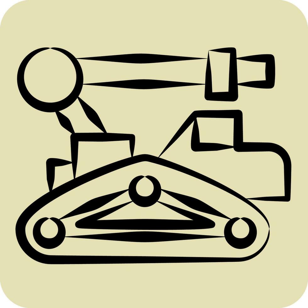 Icon Firefighter 3. related to Firefighter symbol. hand drawn style. simple design editable. simple illustration vector