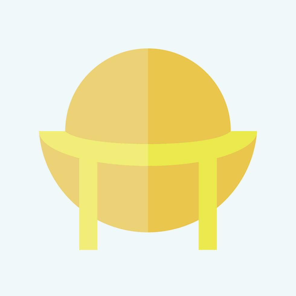icono suroeste. relacionado a sombrero símbolo. plano estilo. sencillo diseño editable. sencillo ilustración vector