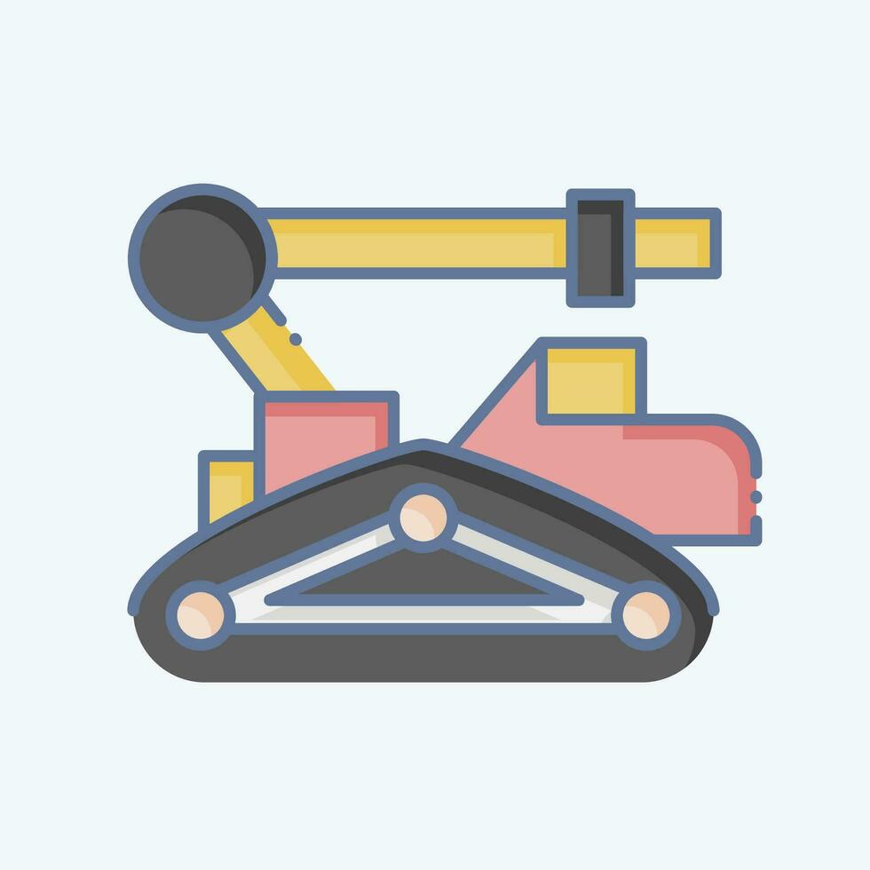 Icon Firefighter 3. related to Firefighter symbol. doodle style. simple design editable. simple illustration vector