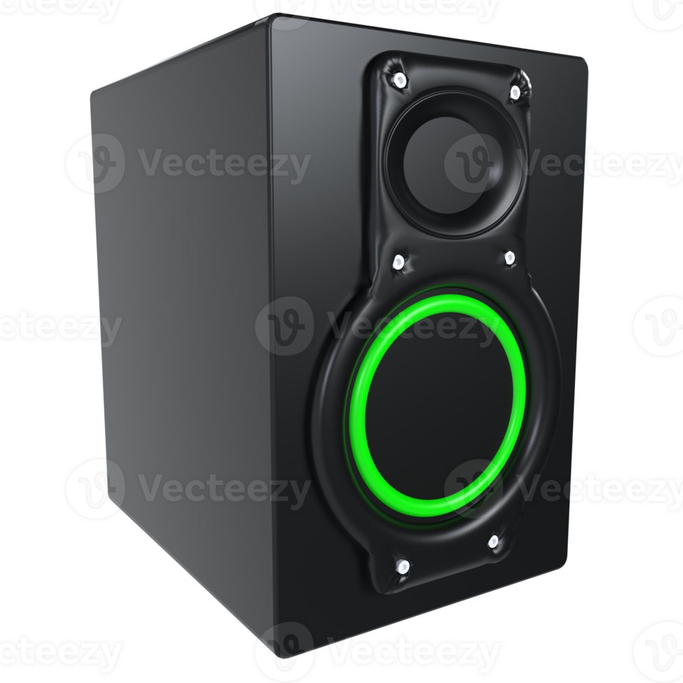 Speaker isolated on transparent background png