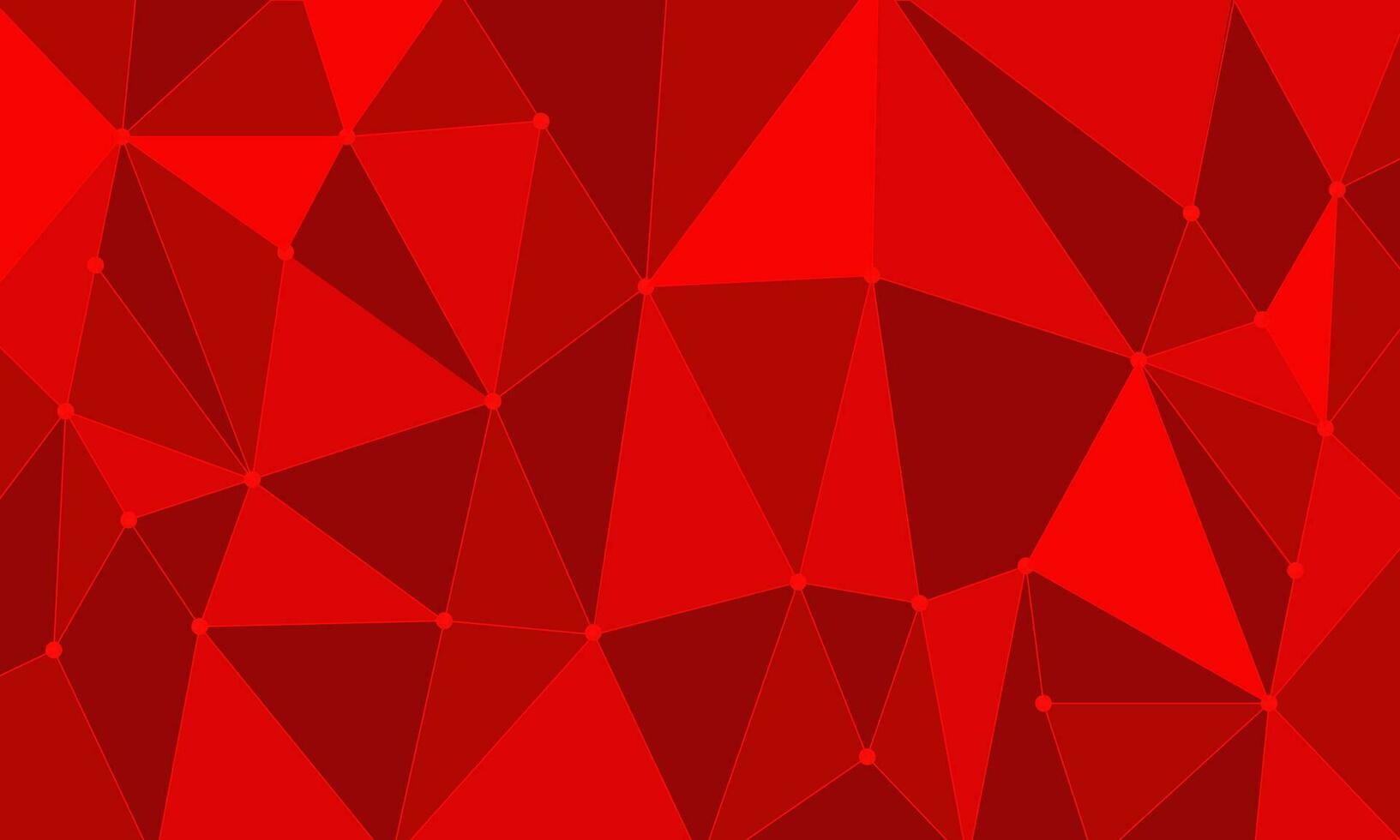 Bright background of red polygons with a contour. vector