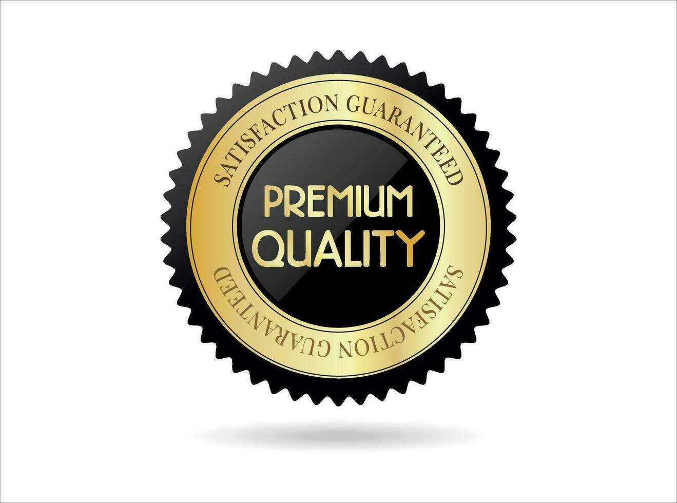 Premium quality  retro design badge vector illustration