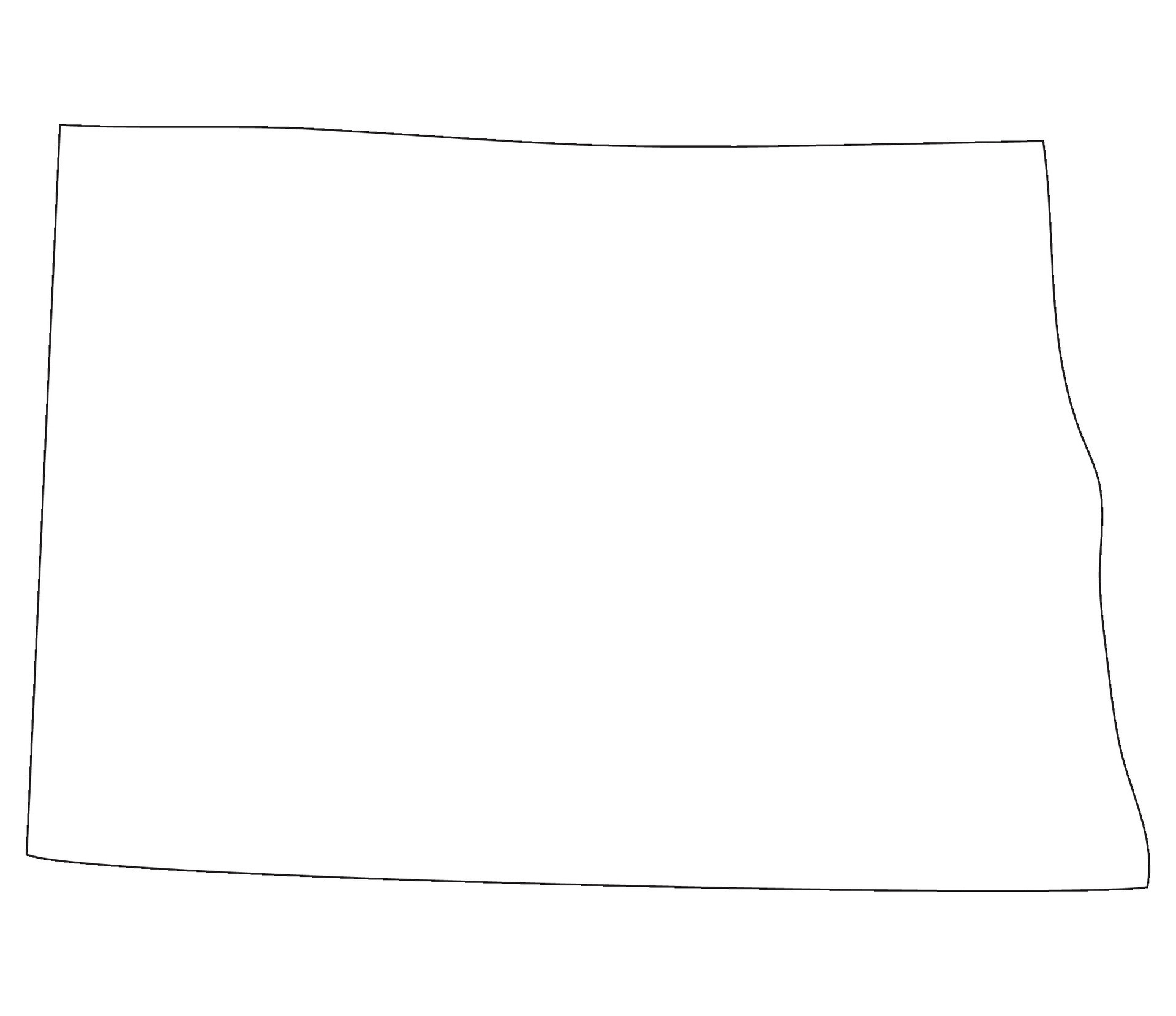 North Dakota map Map of North - North Dakota Map Map Of North Dakota Usa Map Vector 