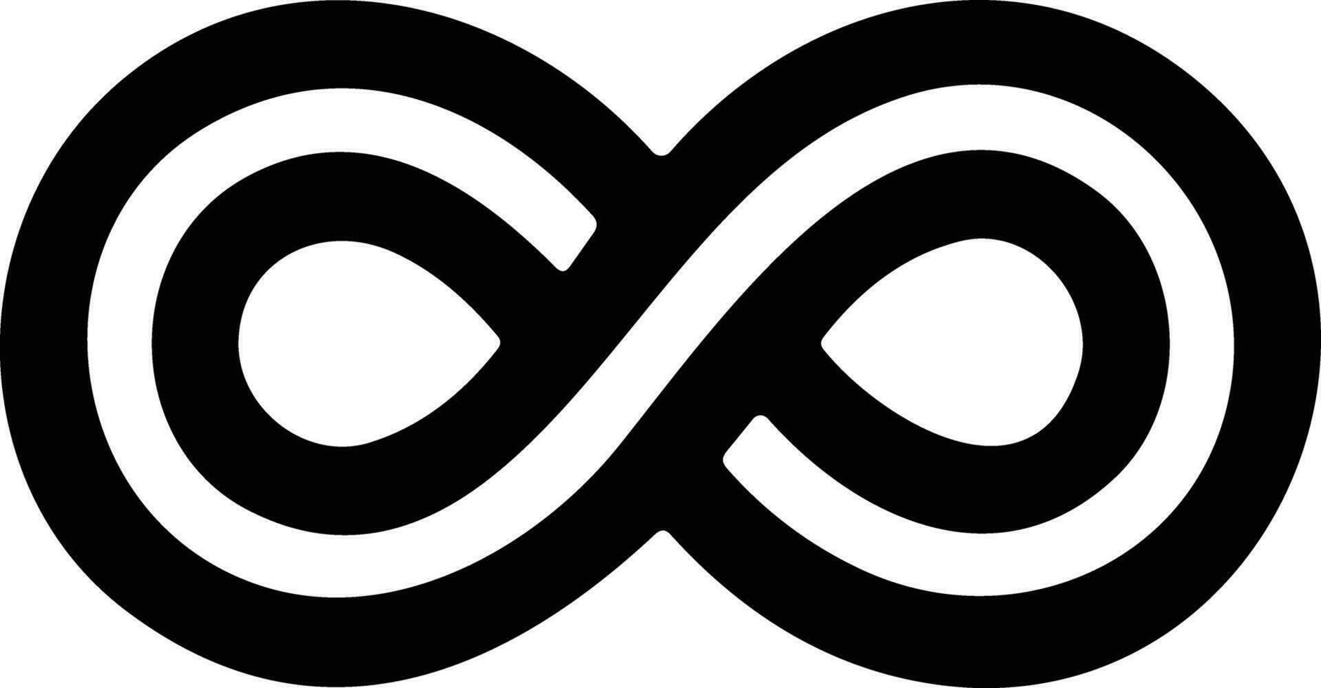 Infinity icon. Infinity, eternity, infinite, endless, loop symbols. Unlimited infinity icon flat style stock vector