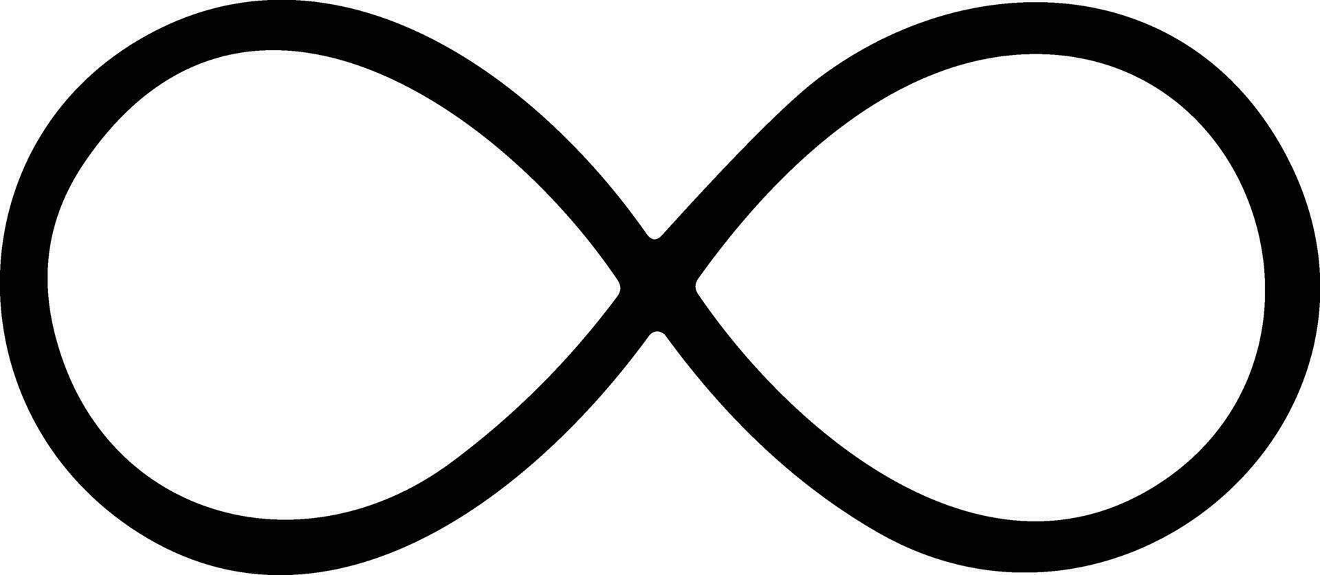 Infinity icon. Infinity, eternity, infinite, endless, loop symbols. Unlimited infinity icon flat style stock vector