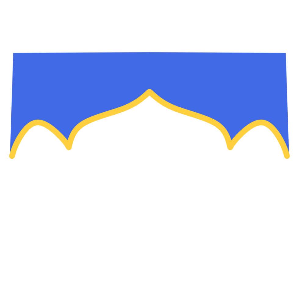 Islamic pattern frame png