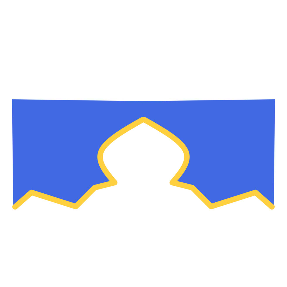 Islamic pattern frame png