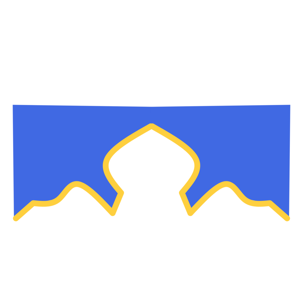 Islamic pattern frame png