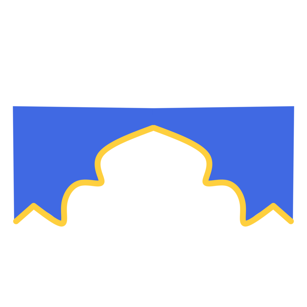 Islamic pattern frame png