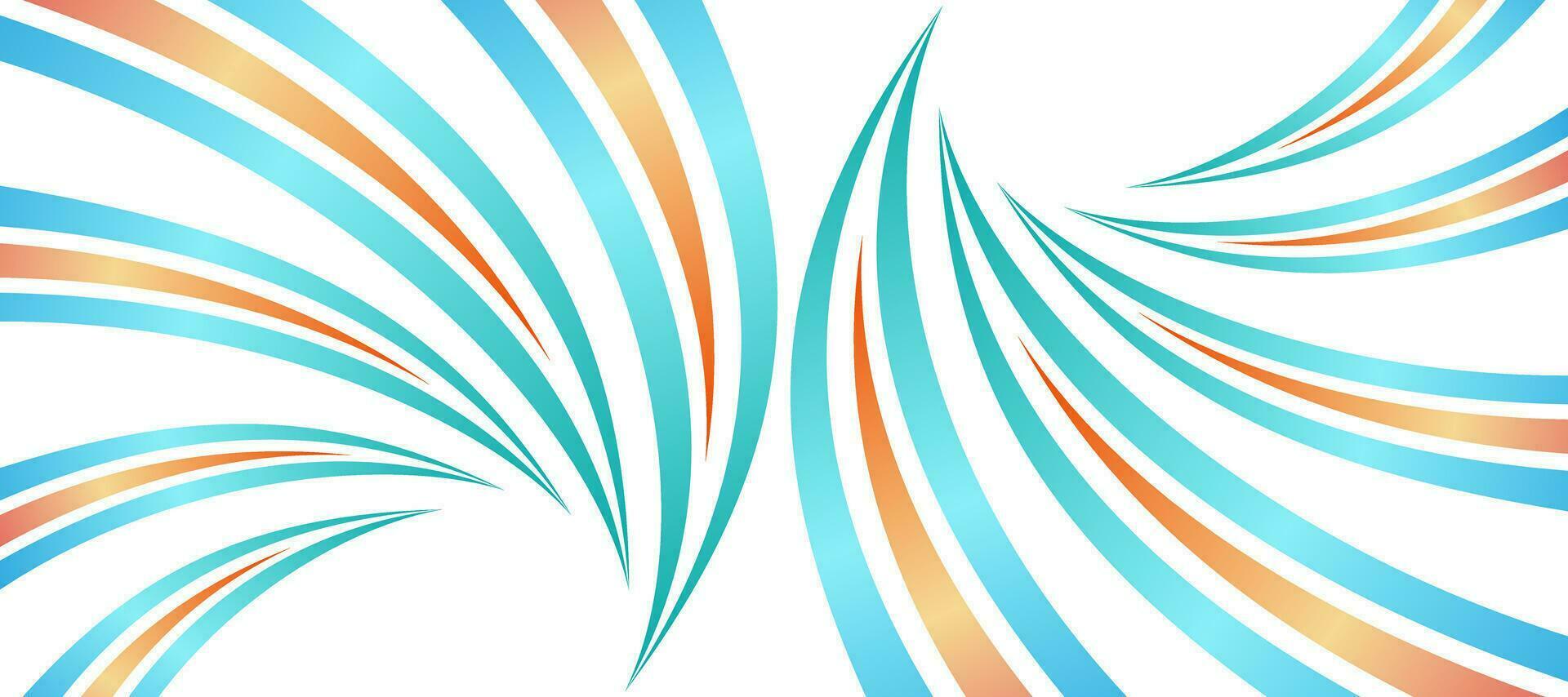 abstract blue wave  twirl spiral background template vector