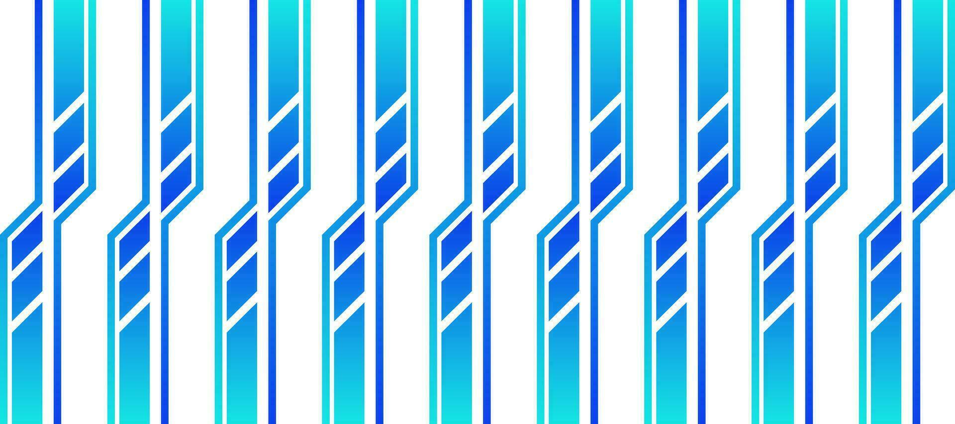 abstract chevron vertical blue lines gradient background vector