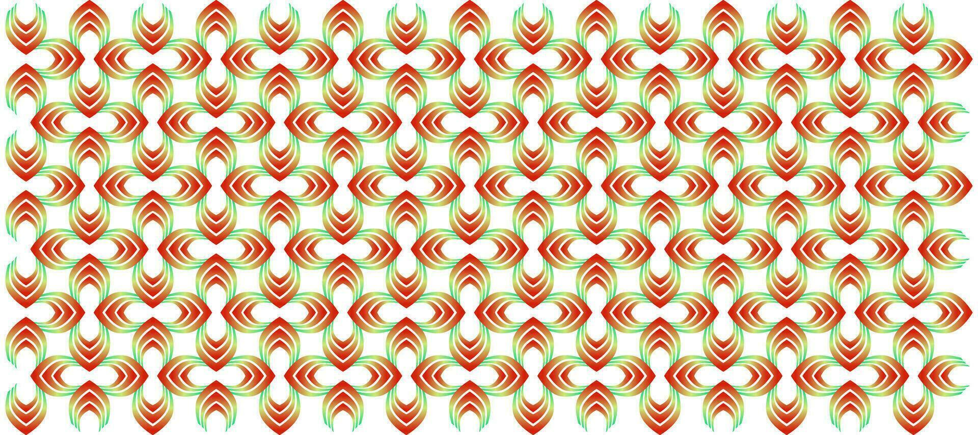 abstract flower decorative red gradient pattern background vector