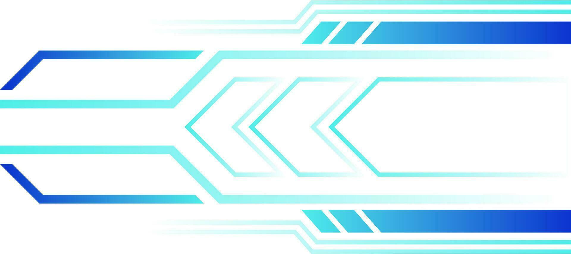 technology arrow blue lines gradient futuristic background transparent vector