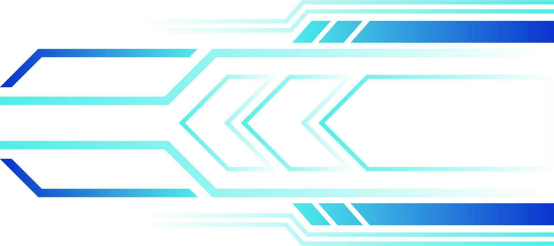 technology arrow blue lines gradient futuristic background transparent vector