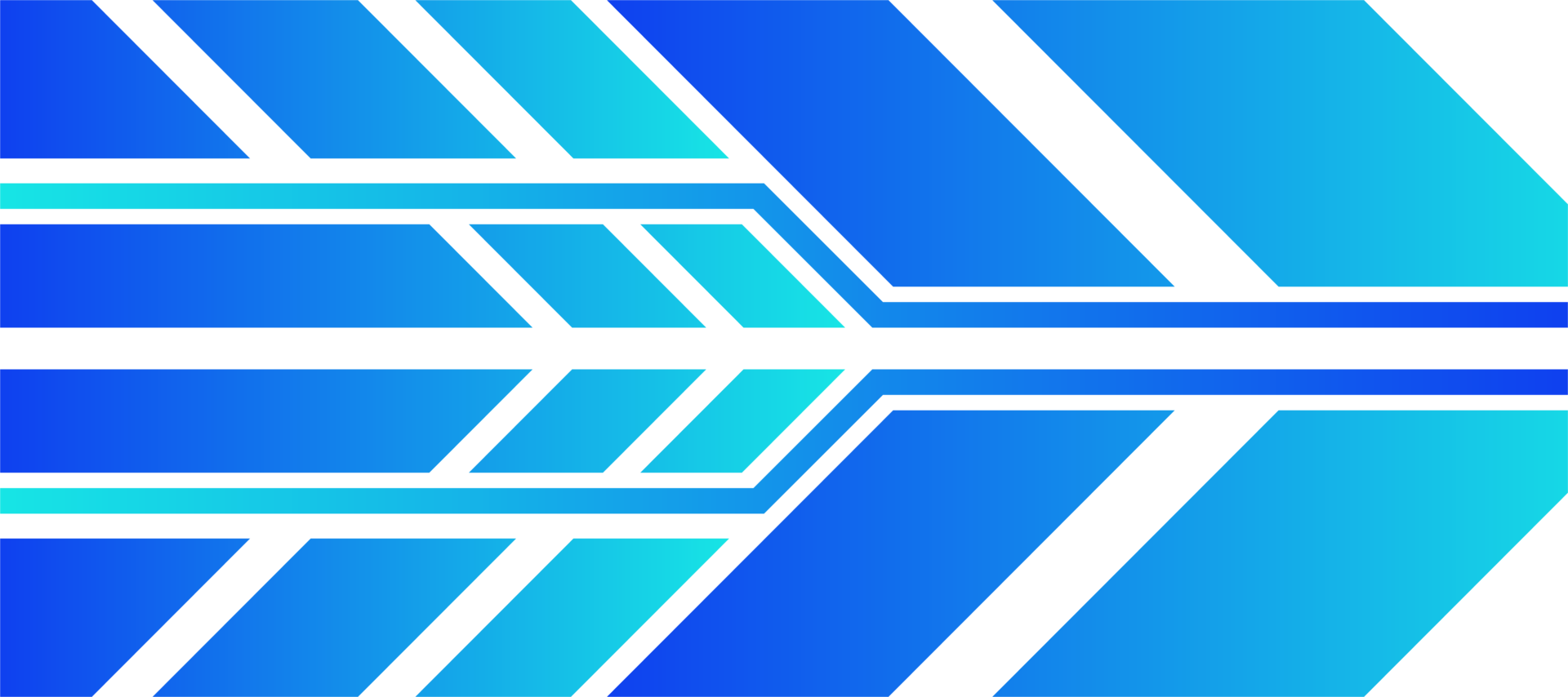 abstract modern tech arrow blue lines gradient background transparent png