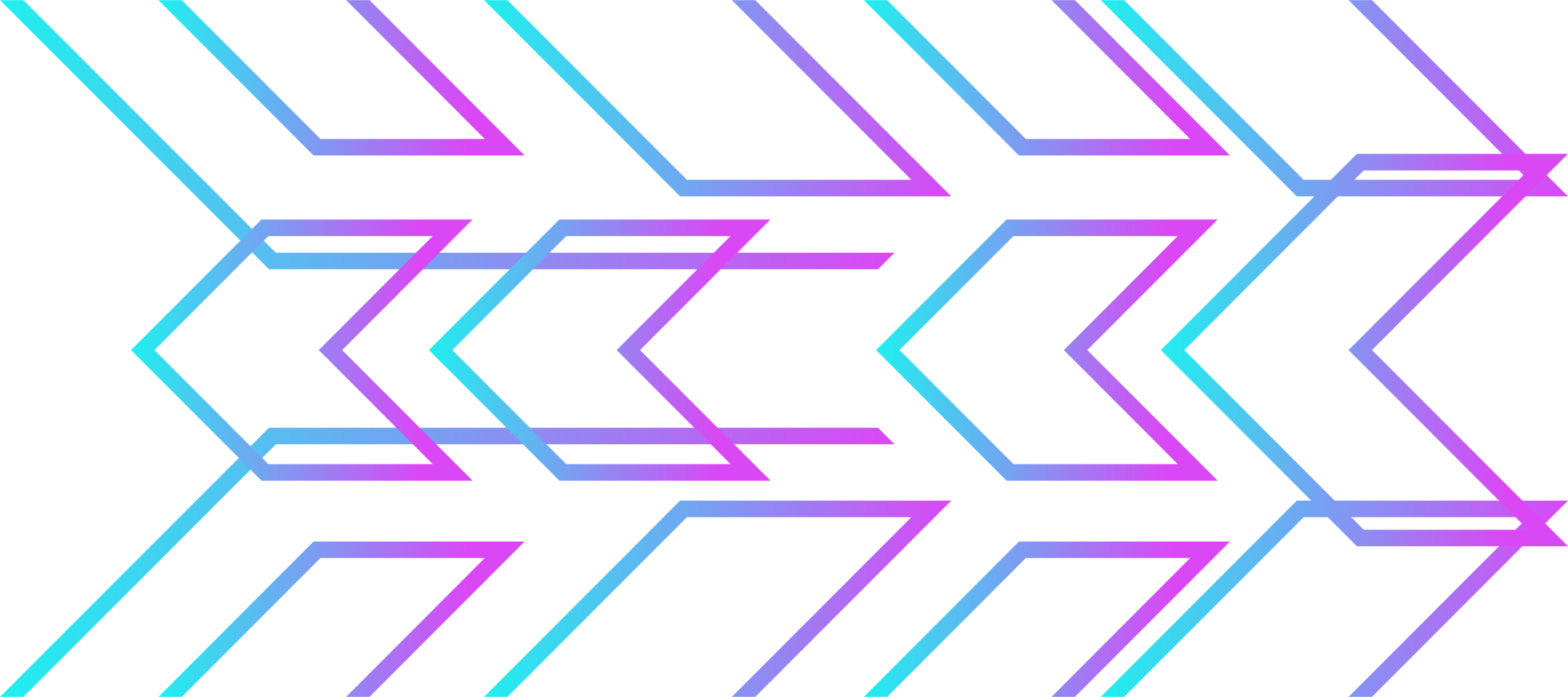 futuriste technologie flèches chevron violet pente lignes Contexte transparent png