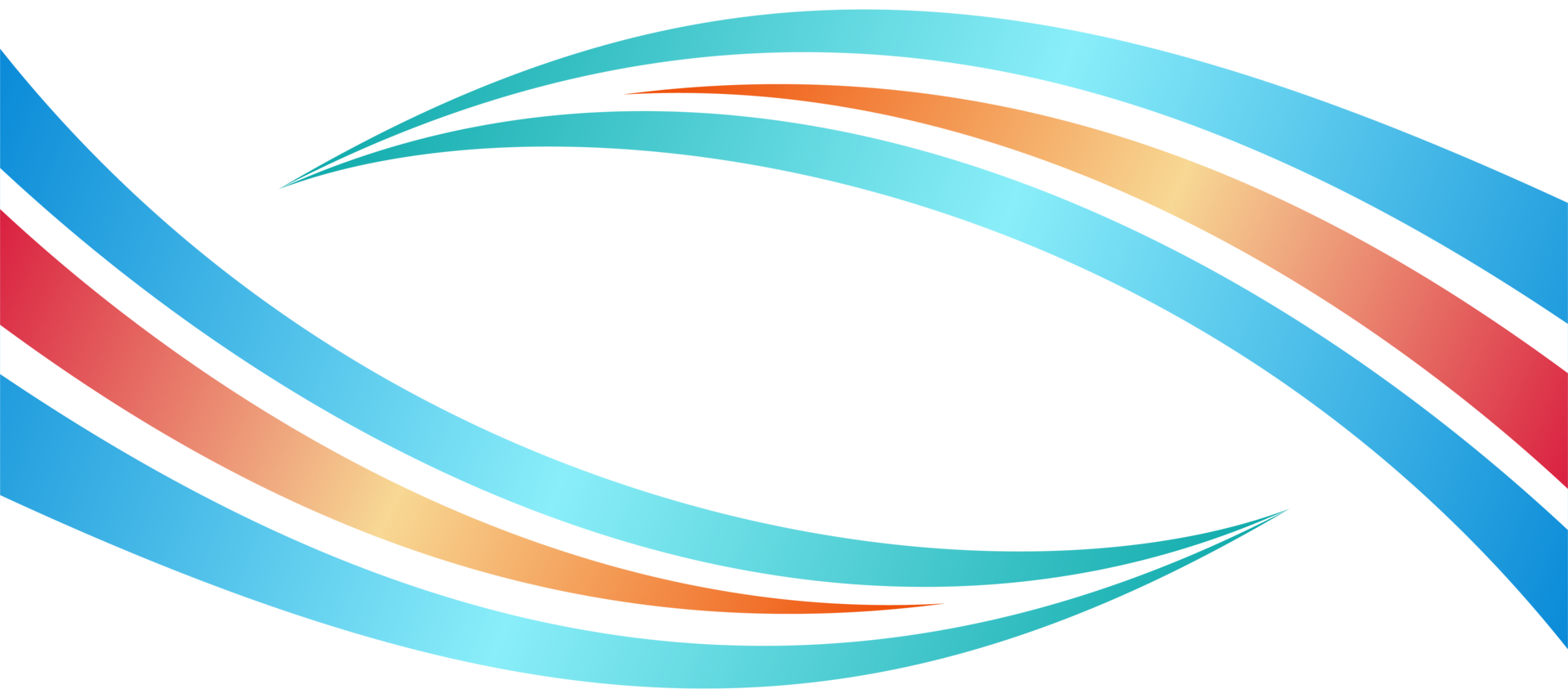 abstract blue circular curves for brochure background template transparent png