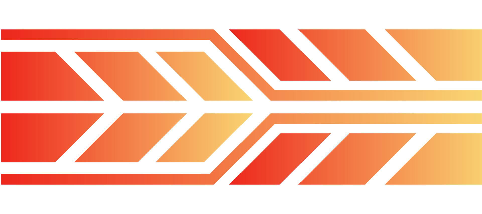 abstract chevron orange gradient cyber technology background transparent png