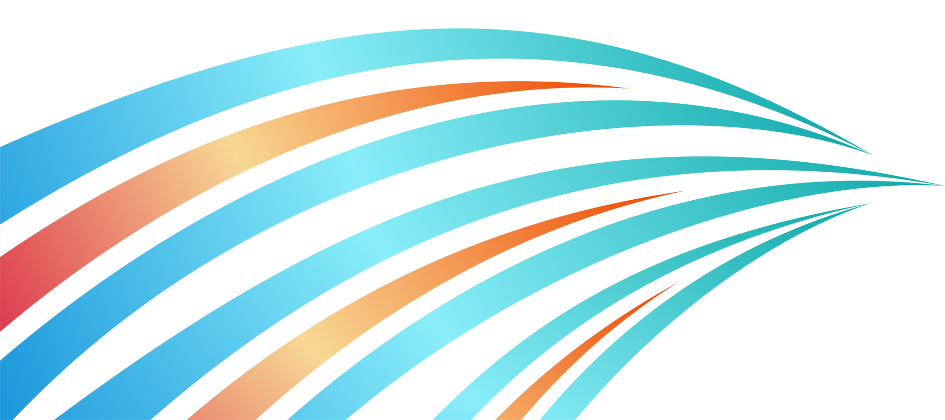 abstract blue stripes curves for brochure background template transparent png