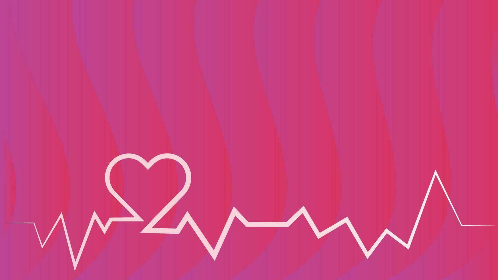 Abstract background Valentine's day blank background design , harmony gradient, background. Vector illustration love , line love