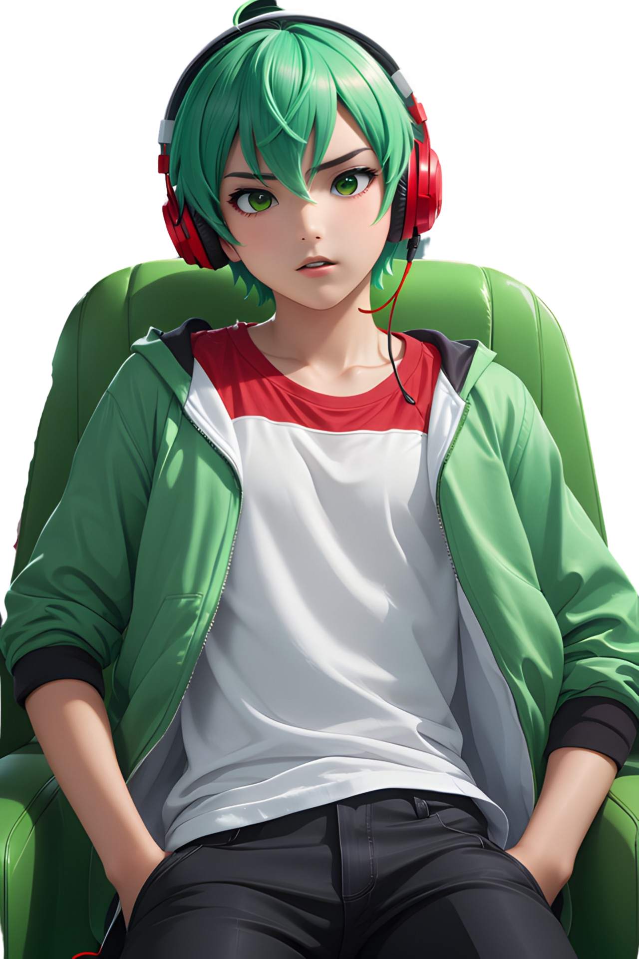 AI generated Male Anime Characters PNG Transparent Background 35916302 PNG