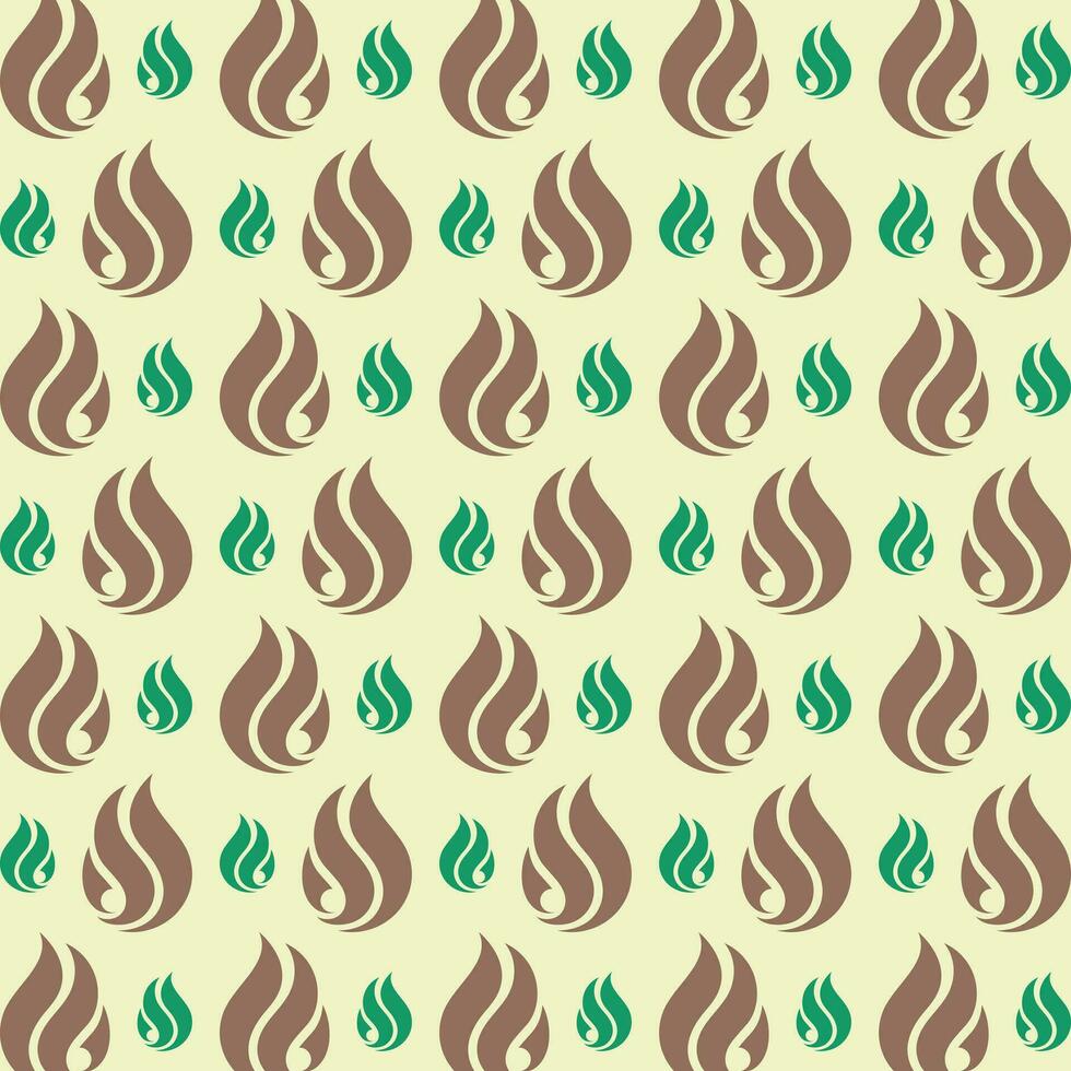 Fire abstract repeating pattern design vector illustration