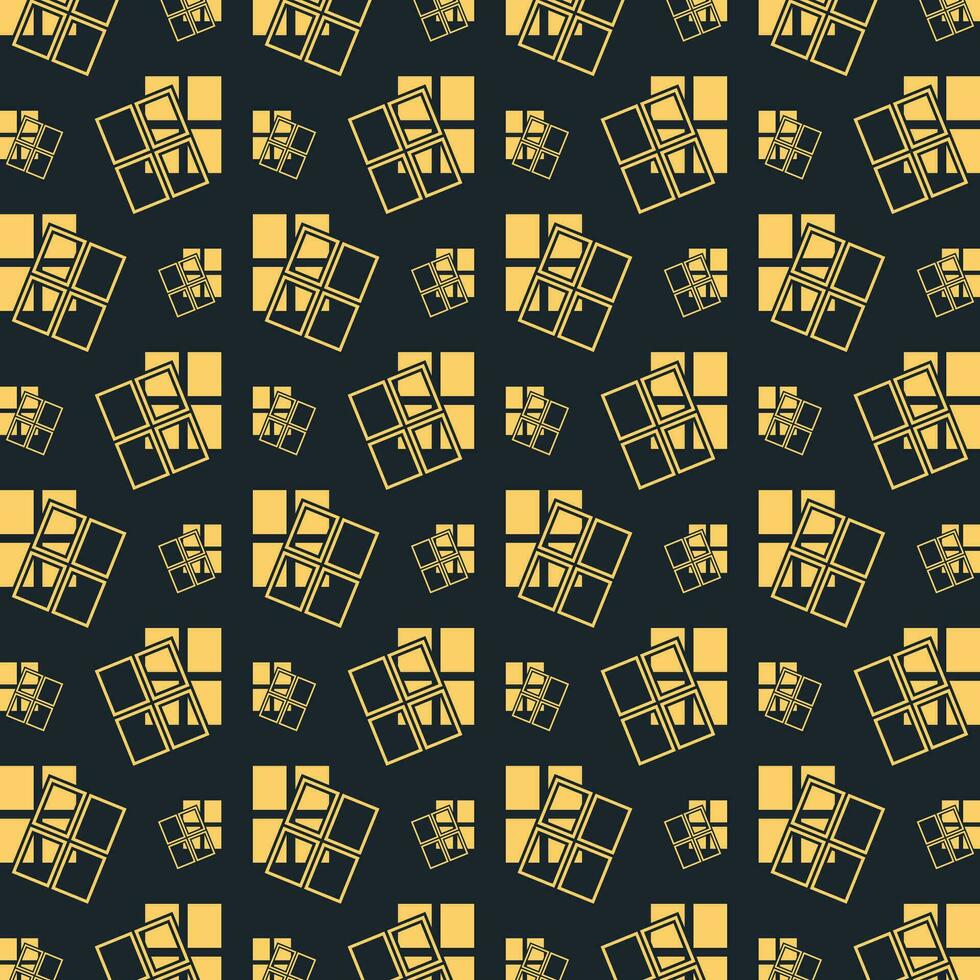 Window abstract repeating pattern design beautiful vector illustration