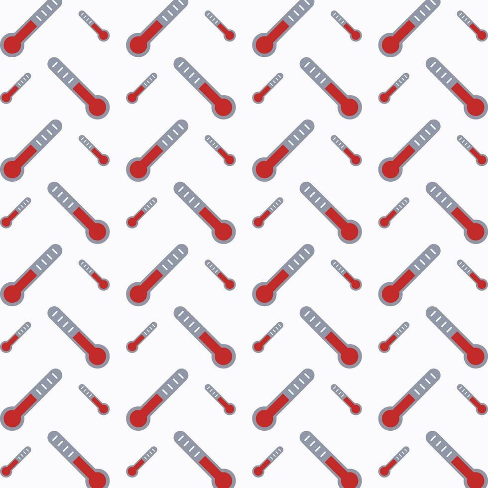 Thermometer pattern design colorful abstract vector illustration background