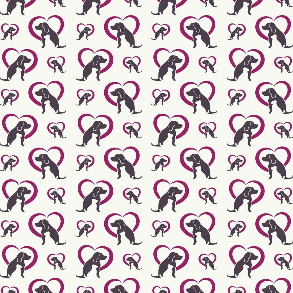 Pet shop seamless pattern design beautiful vector illustration