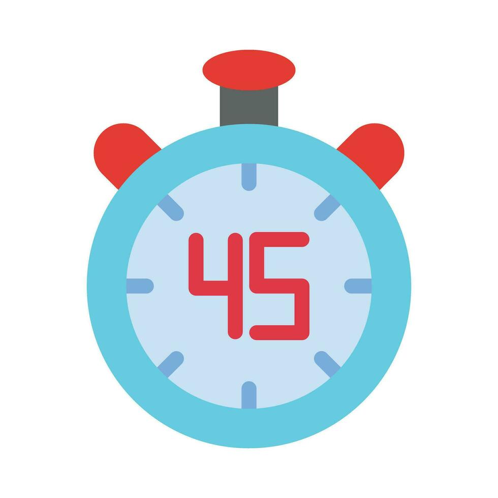 Half Time Vector Flat Icon For Personal And Commercial Use.