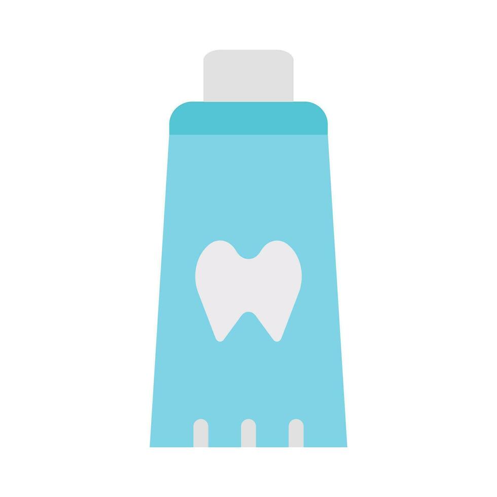 Toothpaste Vector Flat Icon For Personal And Commercial Use.