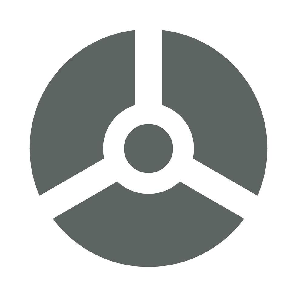 Nuclear Vector Flat Icon For Personal And Commercial Use.