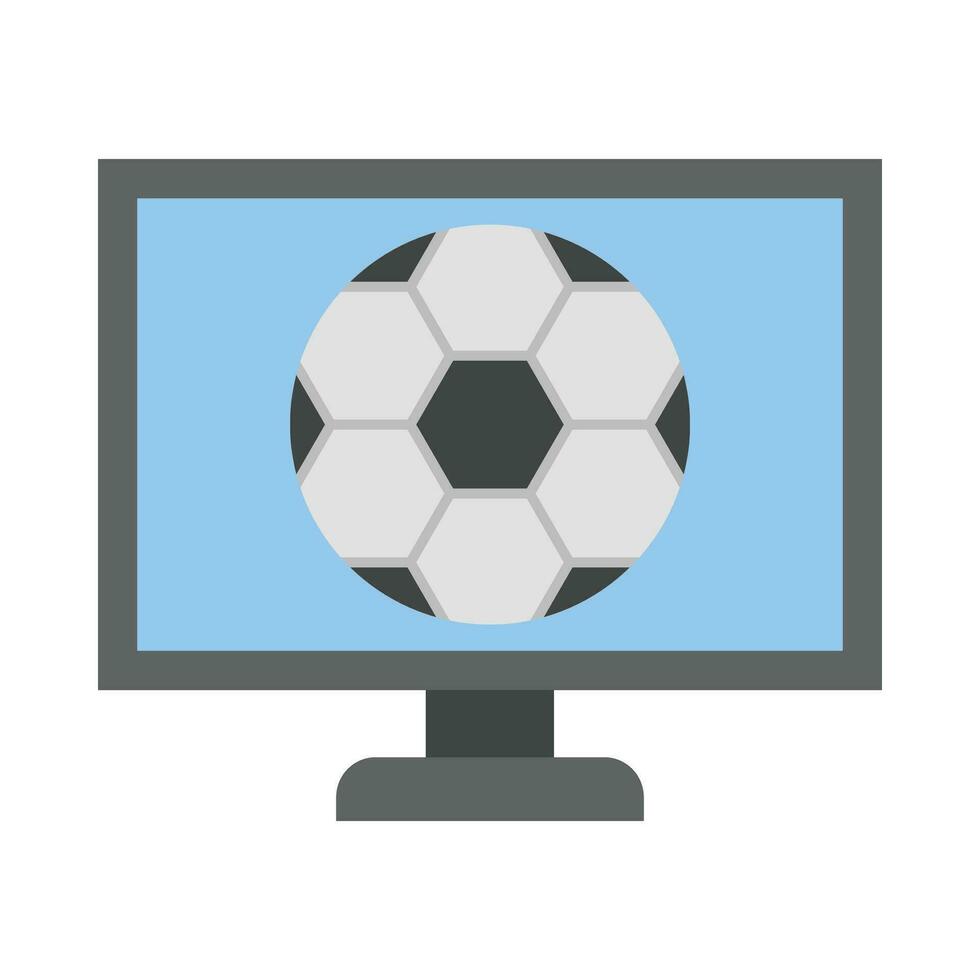 Football Match Vector Flat Icon For Personal And Commercial Use.