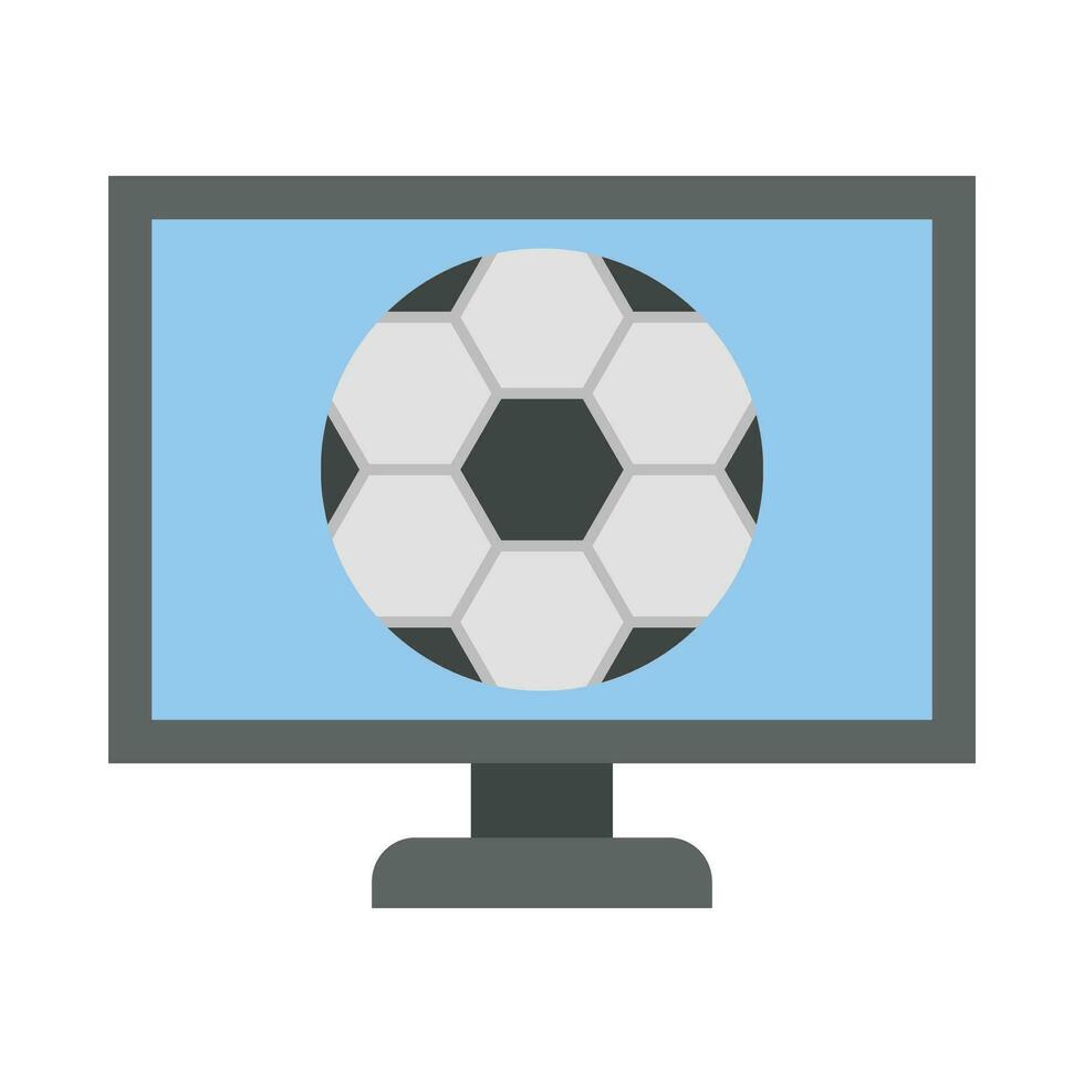 fútbol americano partido vector plano icono para personal y comercial usar.