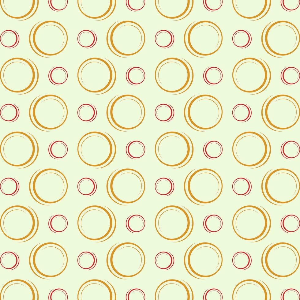 Creative circle abstract repeating pattern design vector illustration