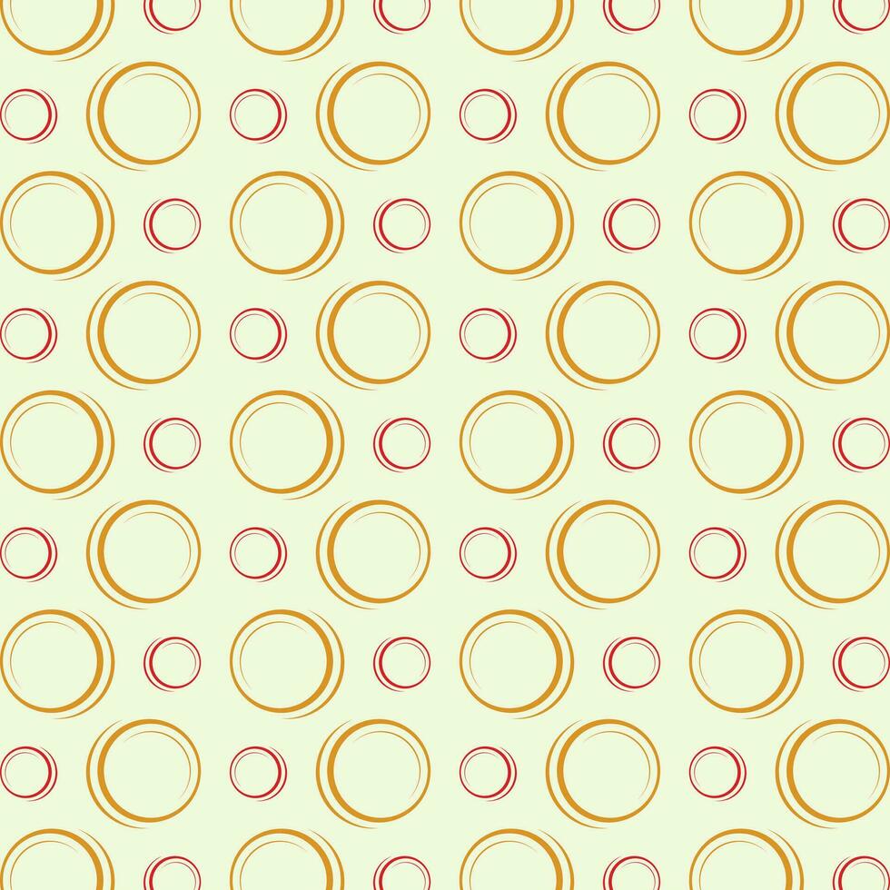 Creative circle abstract repeating pattern design vector illustration
