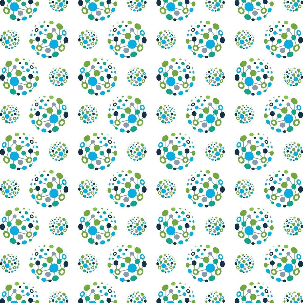 Optical fiber trendy smart pattern colorful illustration background vector