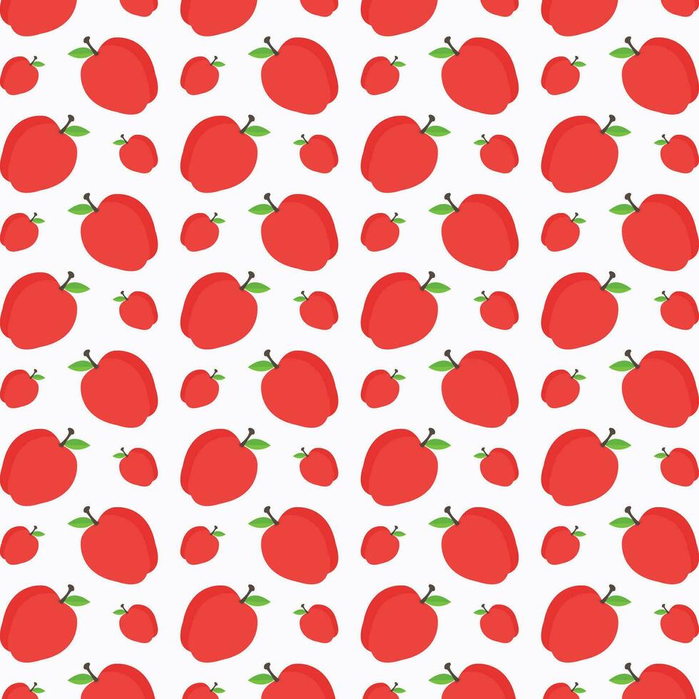 Apple pattern design colorful abstract vector illustration background