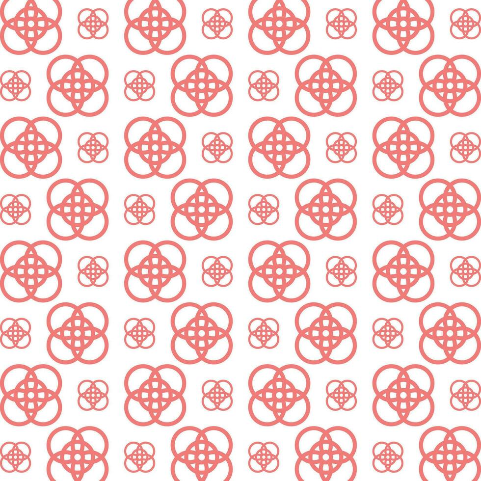 Flower petal trendy smart pattern colorful illustration background vector